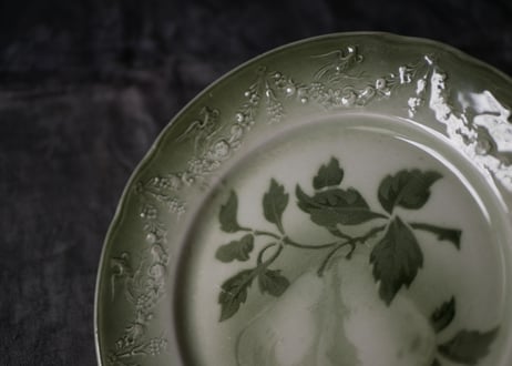 Luneville デザート皿　ラフランス　ブロカントのある暮らし