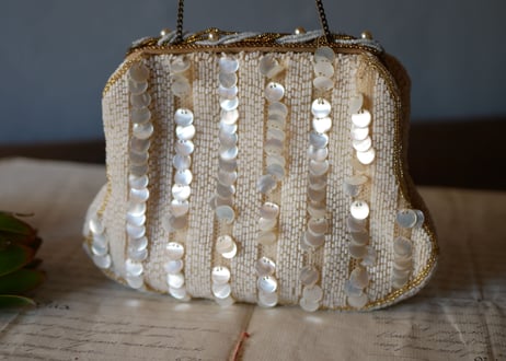 ビーズバッグ フランスアンティーク FRANCE antique bag