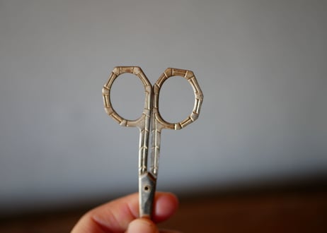 アールデコ 裁縫ハサミ FRANCE antique BROCANTE vintage