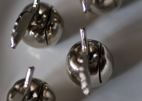 りんご　カードスタンド　フランスヴィンテージ　ブロカントのある暮らし