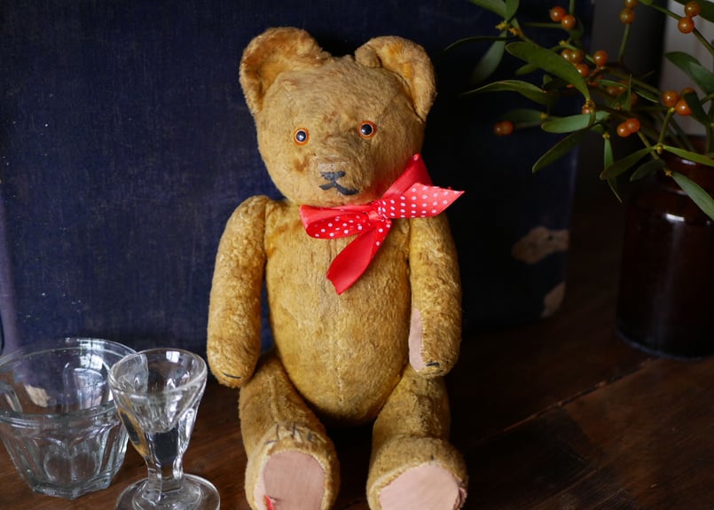 アンティークテディベア フランス アンティーク テディベア ビンテージ