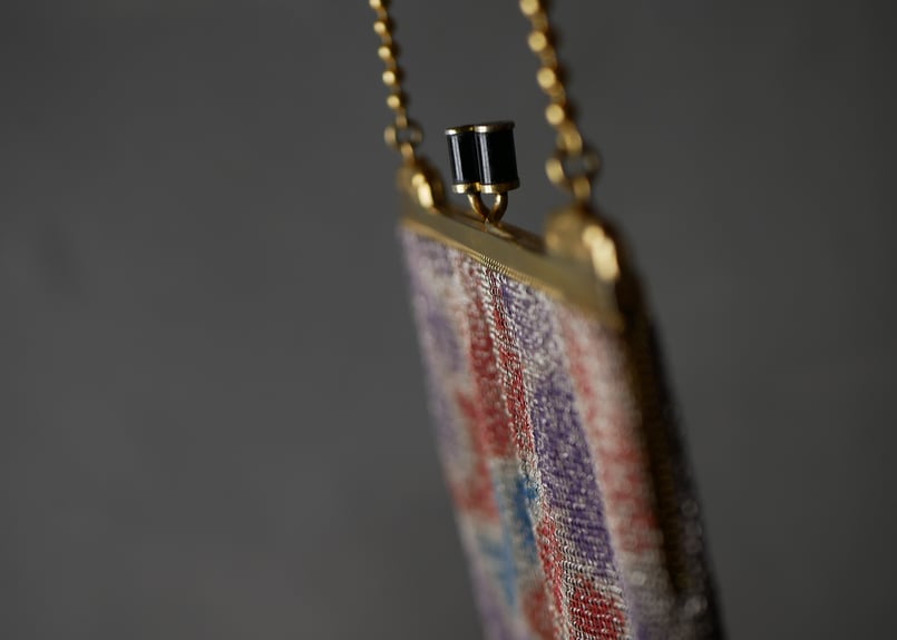 Antique metal bag アンティーク メタル＆メッシュバッグ フランスアン 