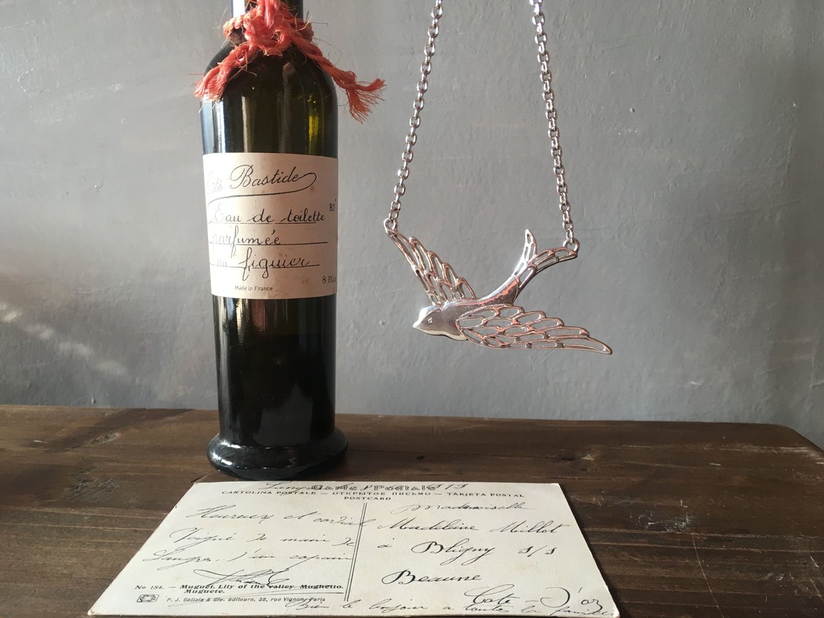 フランス ヴィンテージ ツバメ ネックレス | mamantique