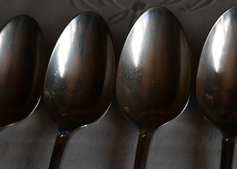 ERCUIS エルキュイ　スプーン＆フォーク　カトラリー　１セット　フランスアンティーク　ヴィンテージ