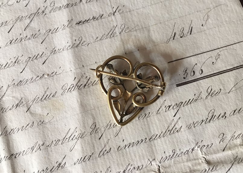 フランスアンティーク♡アール・ヌーヴォー トイピアノ