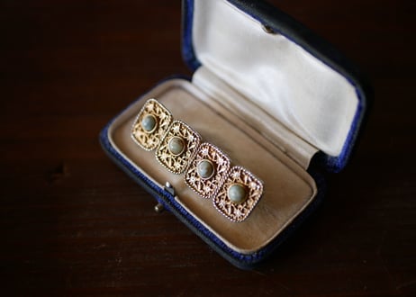 クラシカルなブローチ FRANCE antique BROCANTE vintage