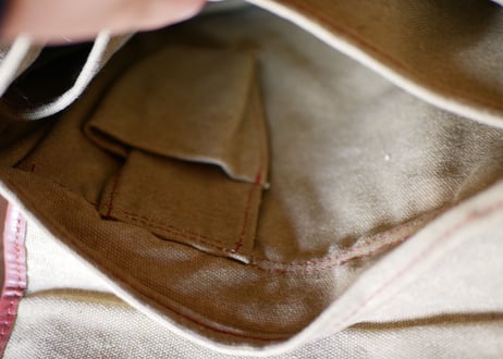 POSTES  vintage ショルダーバッグ　フランスの郵便配達員　フランスアンティーク