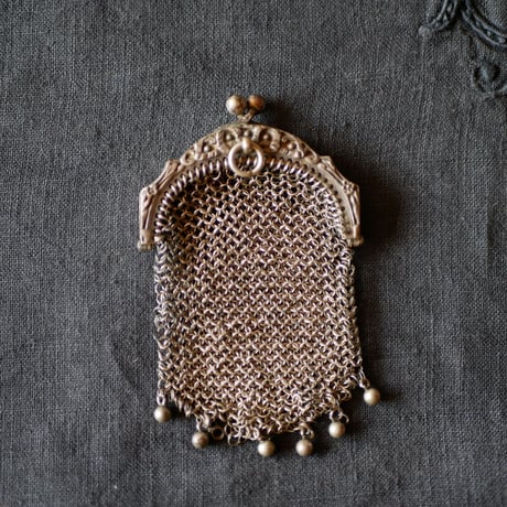 アンティーク メッシュパース アンティークシルバーメッシュコインパース4.5×6.5cm gb-309の通販