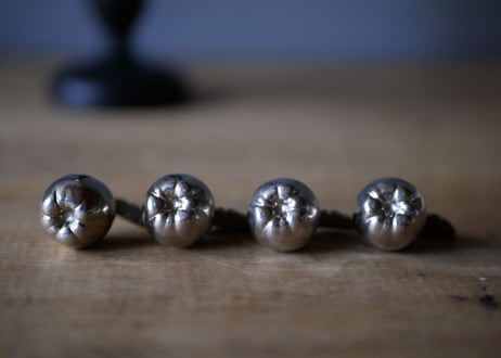 りんご　カードスタンド　フランスヴィンテージ　ブロカントのある暮らし