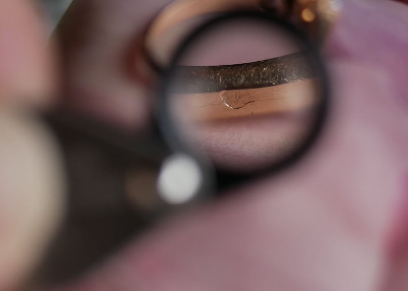 FR-34 　ヴィクトリアン　K18 アンティーク　リング フランスアンティーク FR-34】 ヴィクトリアン ローズカットダイヤモンド K18