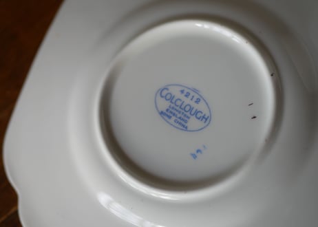 colclough コルクラフ トリオ 英国ヴィンテージ　カップ＆ソーサー