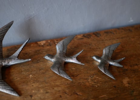 Pewter Swallows