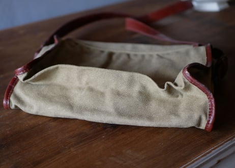 POSTES  vintage ショルダーバッグ　フランスの郵便配達員　フランスアンティーク