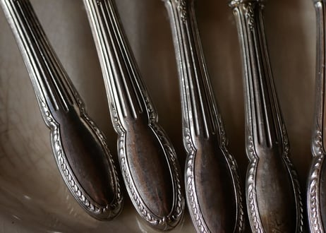 silver spoon monogram