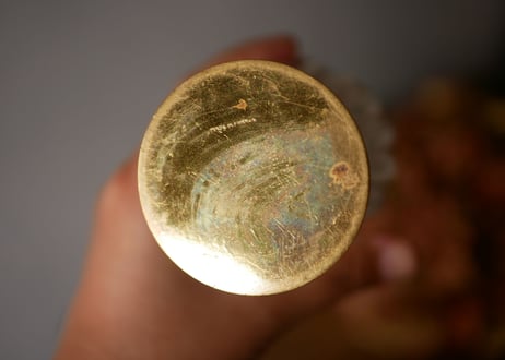 Glass goblet