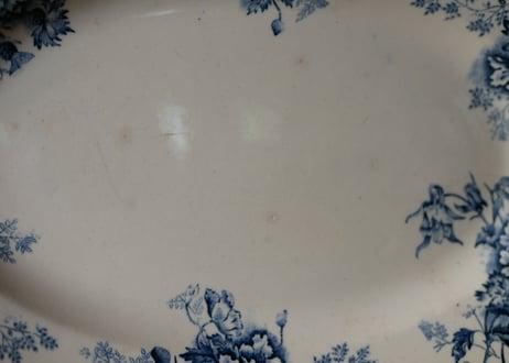 Oval plate