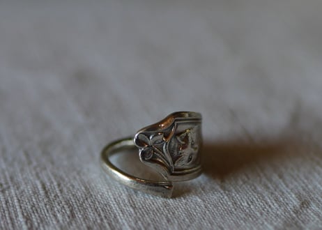 Spoon Ring 【Cat】with Post card