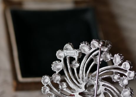 Mimosa, Trifari brooch