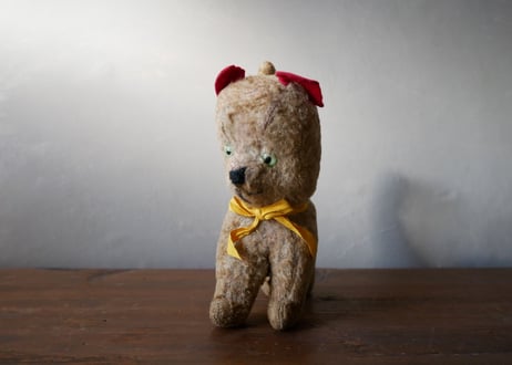 フランスアンティーク　子猫　シュタイフ