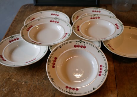 残→4　Cherry plate