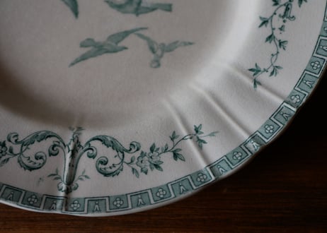 GIEN,  ”Marie-Antoinette" plate