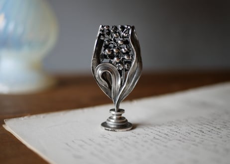 muguet , silver stamp