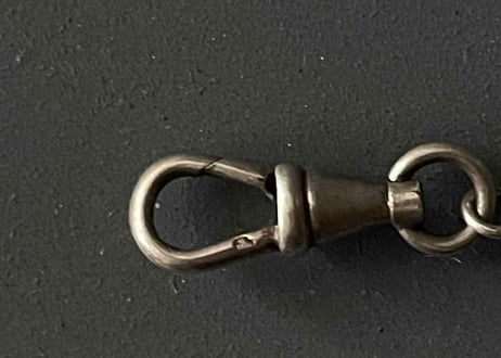 懐中時計用のチェーン　ブレスレット　フランスヴィンテージ　ヴィンテージ　ブロカント