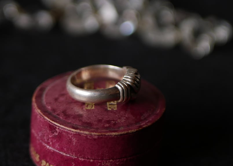 ミネルヴァ刻印 フェデリング ヴィンテージリング フランス