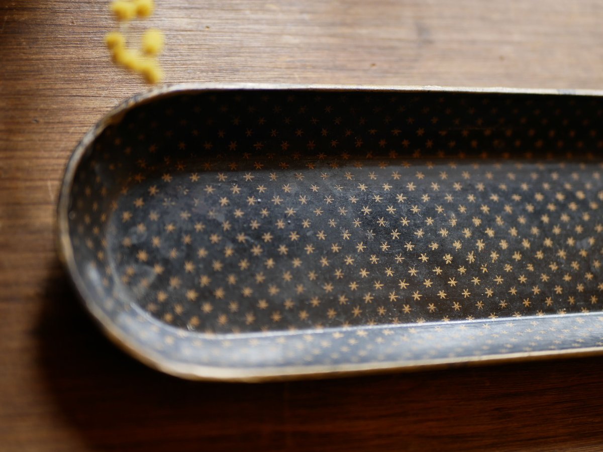 ナポレオン三世 パピエマシェ トレイ ペン置き フランスアンティーク