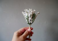 ★すずらん　布花　コサージュ　フランスアンティーク