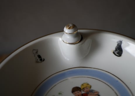 LIMOGES リモージュのヒータープレート　お皿　ブロカント　フランスアンティーク