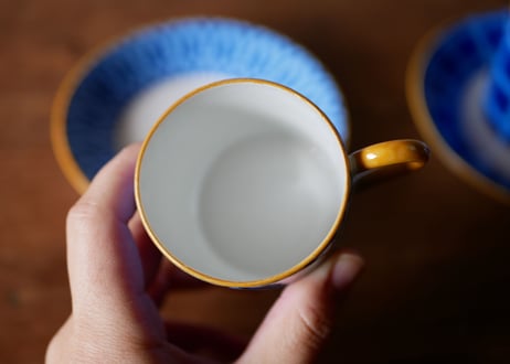 Limoges art deco cup & saucer