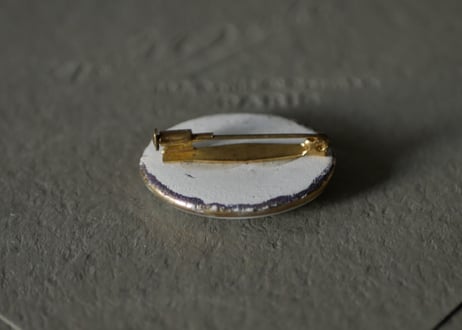 貴婦人ブローチ　フランスアンティーク　ブロカントのある暮らし
