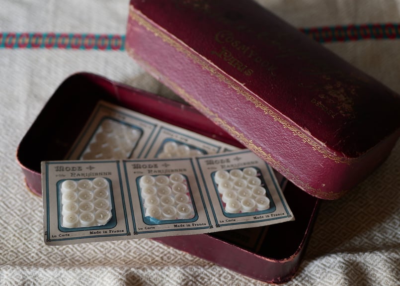 サボン 石鹸 紙 箱 ペーパーボックス フランスアンティーク | mamantique