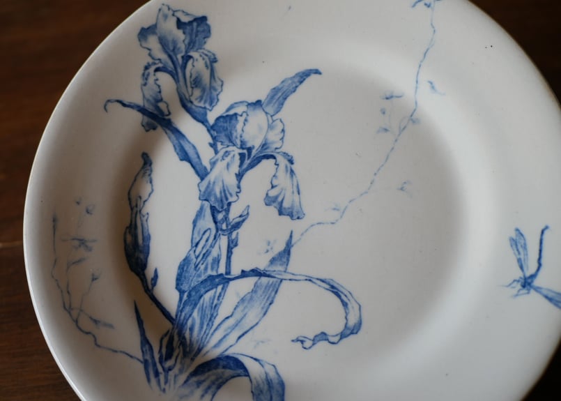 GIEN no.3 IRIS ジアン アイリス フランスアンティーク | mamantique