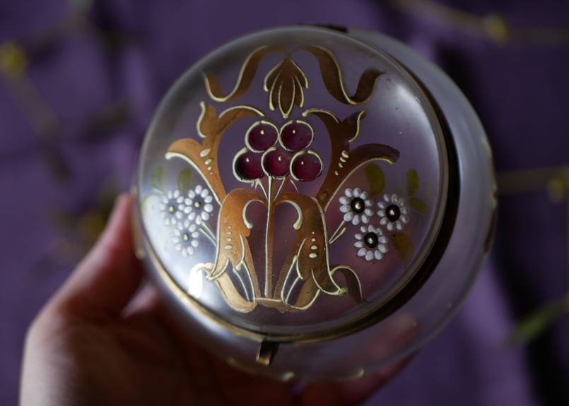 エナメルシリーズ part.5 ボンボニエール フランスアンティーク