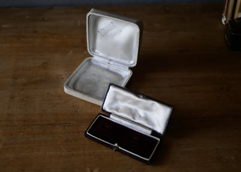 no.9 アンティークジュエリーケース フランスアンティーク ブロカント