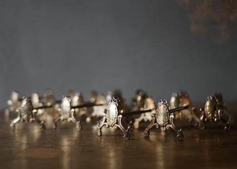 カトラリーレスト 　リボン　フランスアンティーク　アンティークのある暮らし
