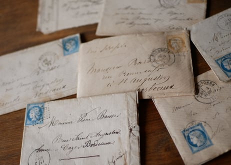 #3  Old french Letter