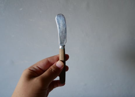 プチサイズのバターナイフ　フランスアンティーク