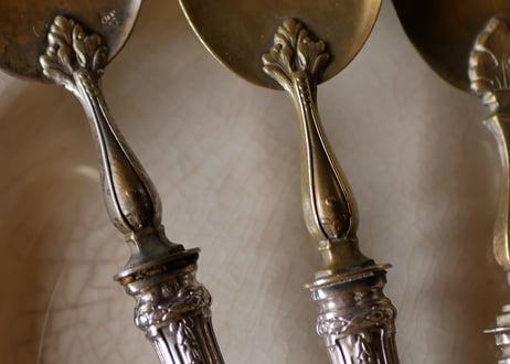 silver spoon monogram