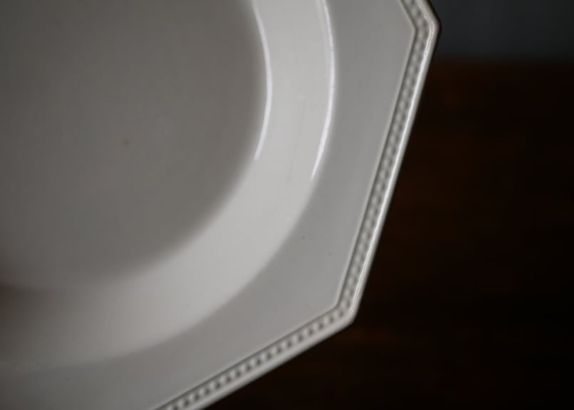 クレイユモントロー オクトゴナル プレート 2 Le 2 , Creil et Montereau クレイユモントロー オクトゴナル フラン