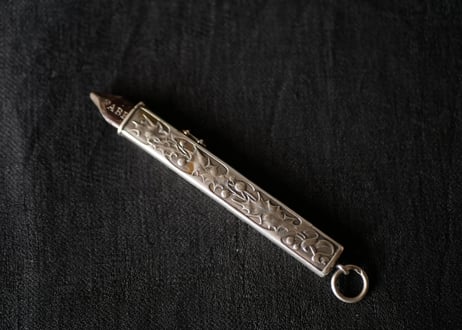 純銀　ヒイラギ　クレヨン　フランスアンティーク　ブロカントのある暮らし　ブロカント