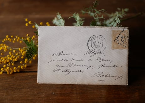 #4  Old french Letter