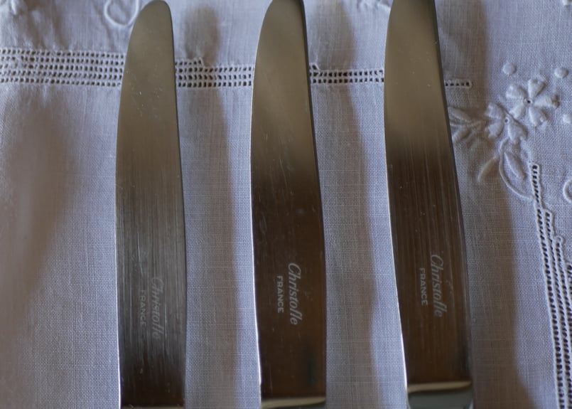 Cristofle クリストフル デザートナイフ フランスブロカント