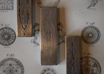 1 Metal engraving , monogramme　フランスアンティーク