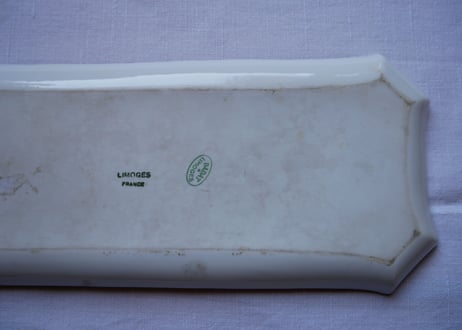 ツバメ　LIMOGES　プレート　フランスアンティーク