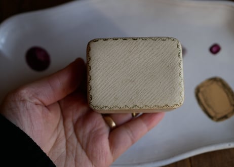 イヤリング　ピアス　ジュエリーケース　フランスアンティーク