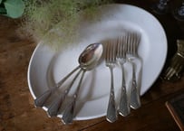 Spoon&fork, silver plated