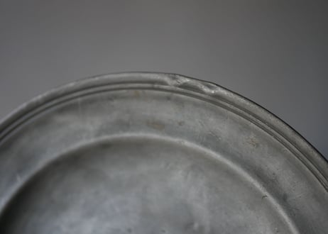 C pewter plate